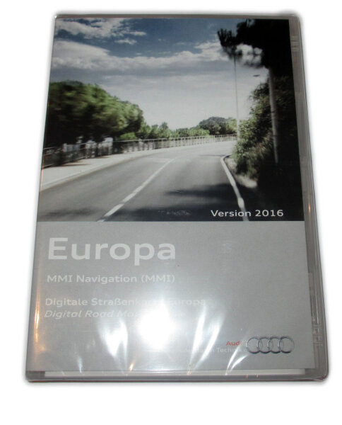 2016 original Kartenmaterial MMi 2G Europa 2016 4E0 060 884 EH  4E0060884EH  neu