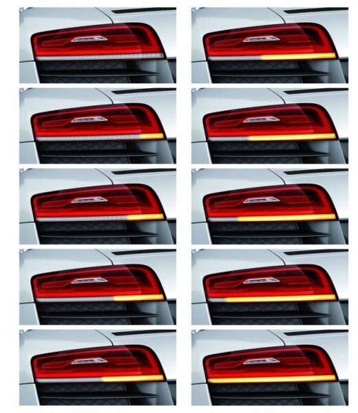 2x Semi-dynamisches Blinker-Modul - Universalversion für Audi  VW