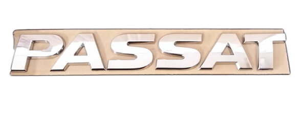 Original VW Passat Chrom Emblem Schriftzug Selbstklebend neu 3B0 853 687 g1