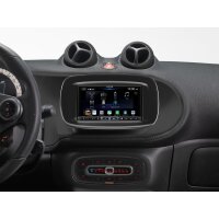 Digital-Media-Station 7 Zoll Touchscreen, DAB+, Apple CarPlay Wireless, Android Auto für Smart 453