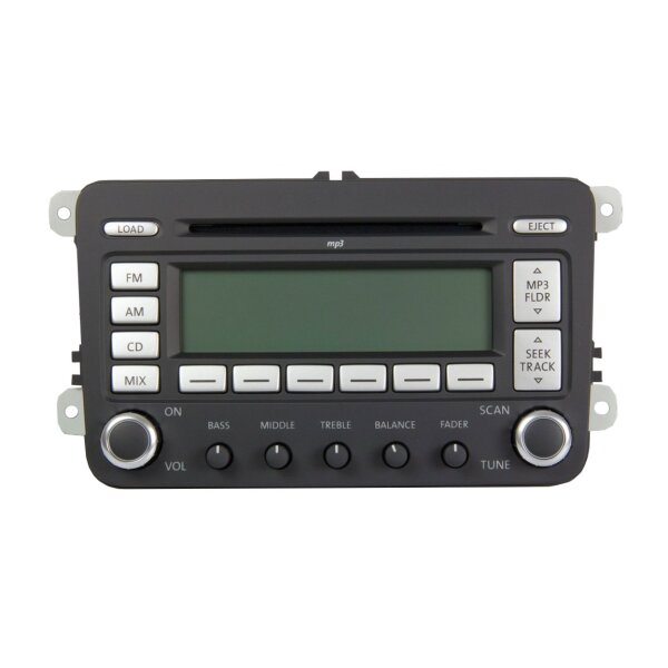VW US Radio Premium 7 MP3 6-fach CD-Wechsler NEU