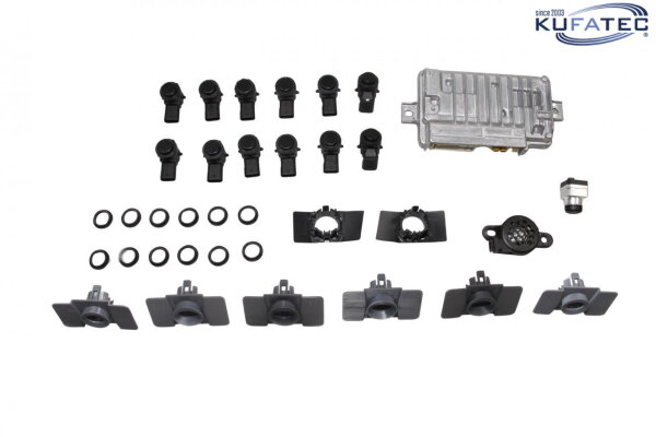 KUFATEC Komplettset Einparkhilfe Code JB7 für Mercedes Vito / eVito 447 Mopf II