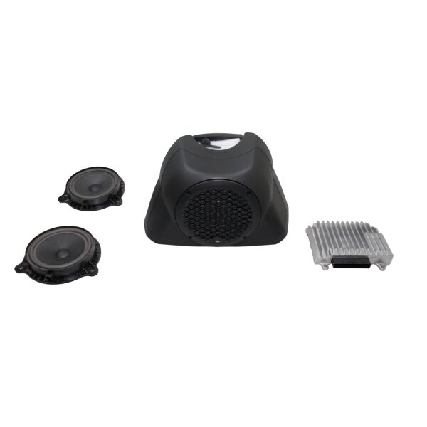 KUFATEC Komplettset Lautsprecher aktiv Soundsystem JBL für Smart fortwo 453