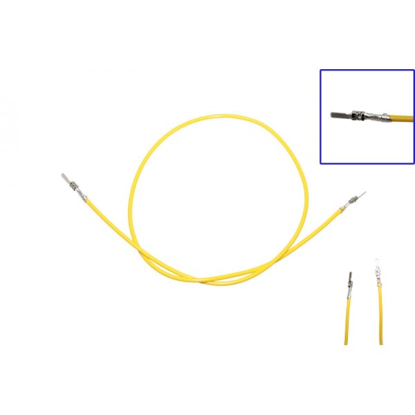 Reparaturleitung, Reparaturkabel, Einzelleitung JPT unsymmetrisch Stift 2.5 wie 000 979 219 E