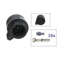 Reparatursatz Stecker 16 polig 3D0 973 993...