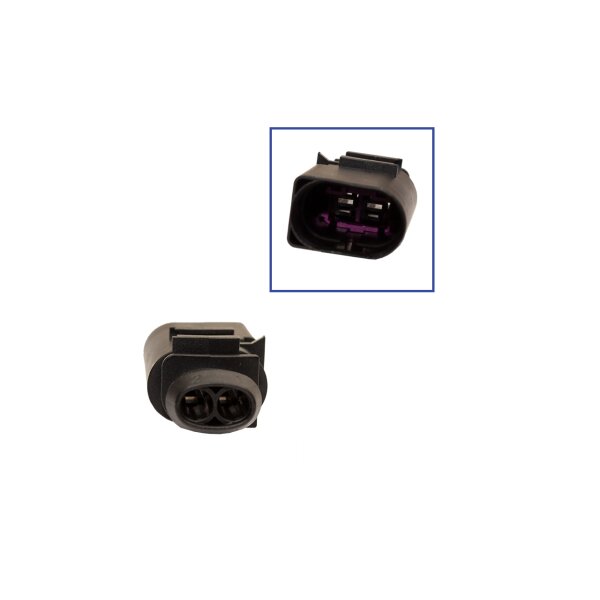 Reparatursatz Stecker 2 polig 8D0 973 822 Steckergehäuse für VW Audi Seat Skoda