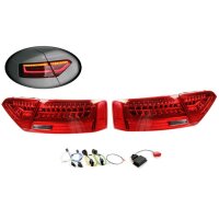 KUFATEC Komplettset LED-Heckleuchten für Audi A5, S5...