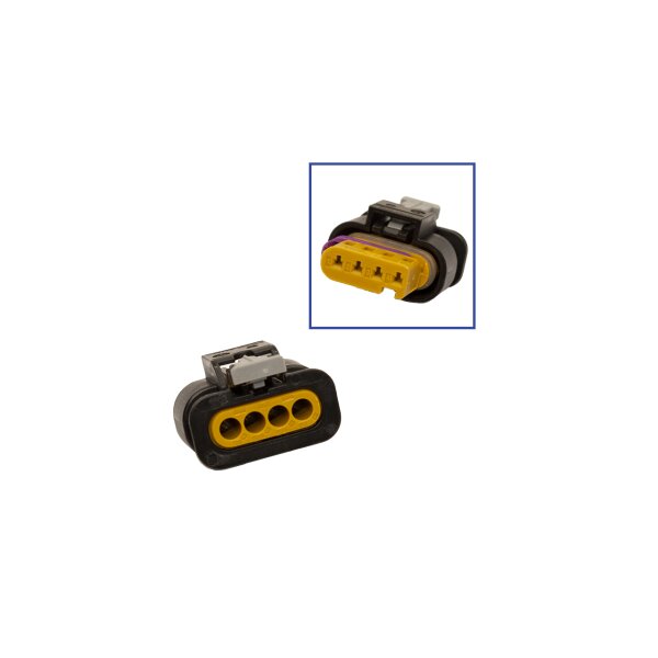 Reparatursatz Stecker 4 polig 4H0 973 704 C Steckergehäuse für VW Audi Seat Skoda