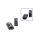 Reparatursatz Stecker 2 polig MQS Buchsengehäuse VW 4B0 972 623 für VW Audi Seat Skoda
