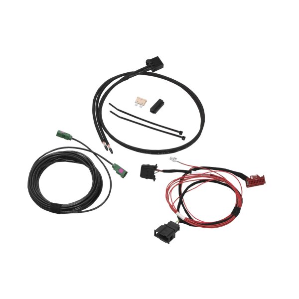 KUFATEC Kabelsatz TV-Tuner für Audi A4 8K, A5 8T inkl. LWL MMI 2G