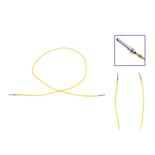 Reparaturleitung, Reparaturkabel, Einzelleitung Audi Rund 2,5mm Stift 1.0 wie 000 979 215