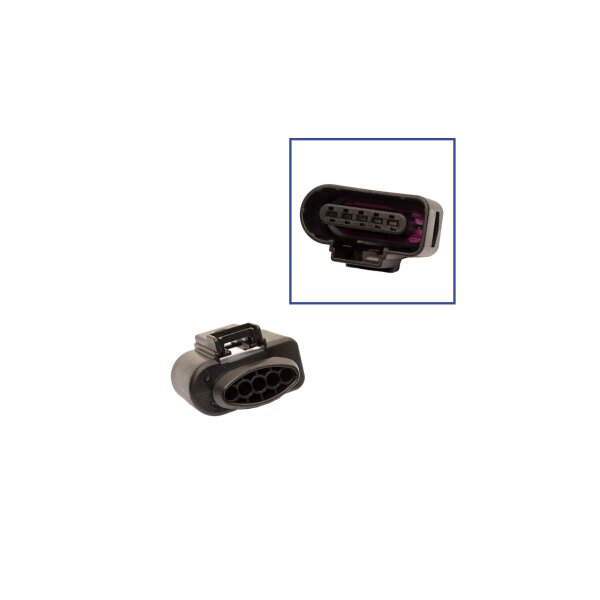 Reparatursatz Stecker 5 polig 8K0 973 705 Flachkontaktgehäuse für VW Audi Seat Skoda