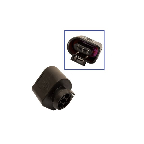 Reparatursatz Stecker 3 polig 1J0 973 703 / 3D0 973 709 Steckergehäuse Seal für VW Audi Seat Skoda