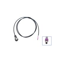 KUFATEC Fakrakabel 50 ohm Antennen Kupplung auf Stift