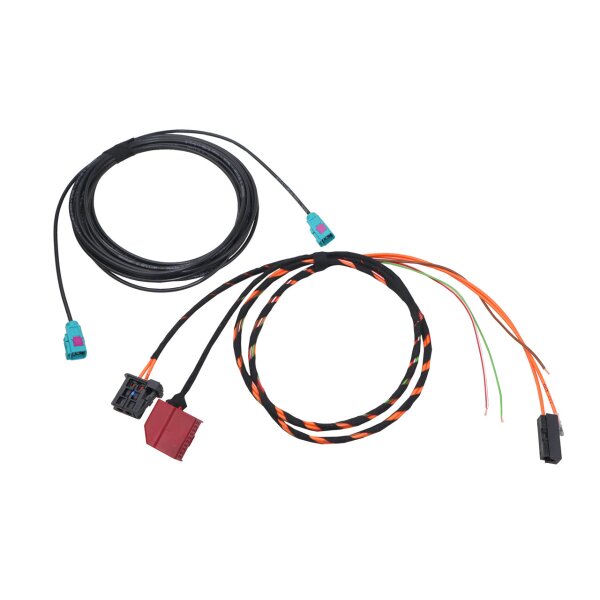 KUFATEC Kabelsatz TV-Tuner für Audi A8 4H inkl. LWL