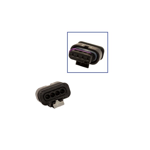 Reparatursatz Stecker 4 polig 4F0 973 704 Buchsengehäuse für VW Audi Seat Skoda