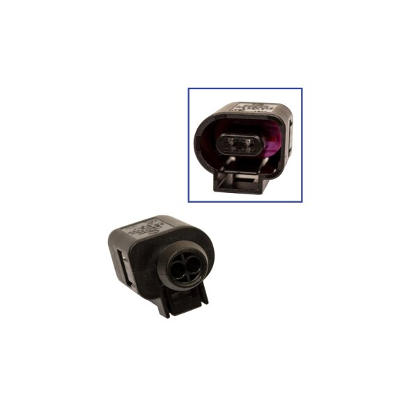 Reparatursatz Stecker 2 polig 1J0 973 702 Steckergehäuse für VW Audi Seat Skoda