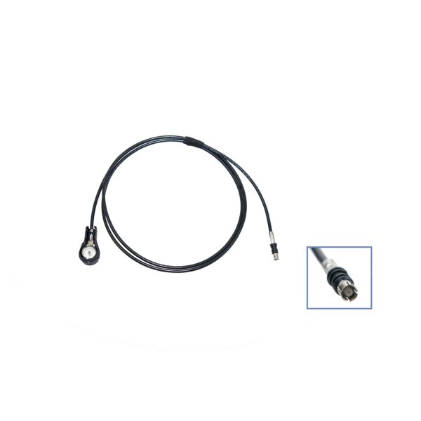 KUFATEC Fakrakabel 50 ohm Antennenstecker auf Buchse
