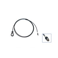 KUFATEC Fakrakabel 50 ohm Antennenstecker auf Buchse