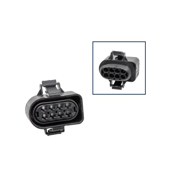 Reparatursatz Stecker 8 polig Steckergehäuse Seal VW 3A0 973 734 für VW Audi Seat Skoda
