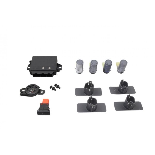 KUFATEC Komplettset APS+ (plus) optische Anzeige MMI Front für Audi A6 4F