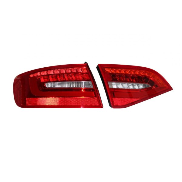 KUFATEC Komplettset LED-Heckleuchten für Audi A4, S4 Avant Facelift