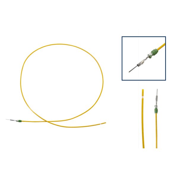 Reparaturleitung, Reparaturkabel, Einzelleitung MQS Stift + SEAL 0.75 wie 000 979 165 E + SEAL