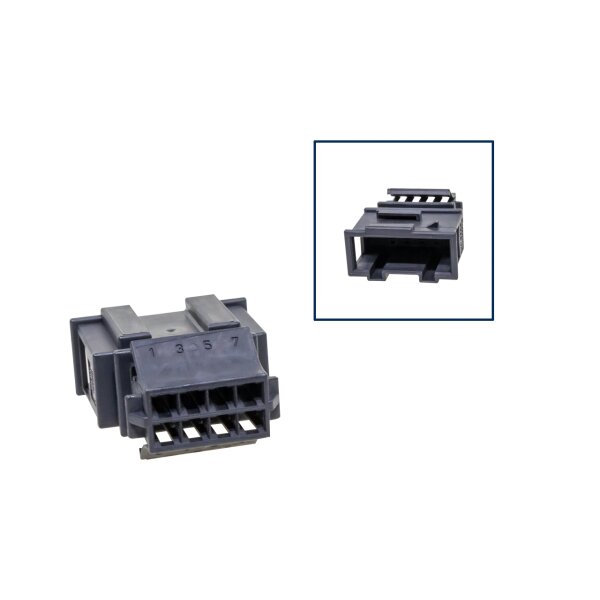 Reparatursatz Stecker 8 polig Buchsengehäuse VW 3B0 972 734 für VW Audi Seat Skoda