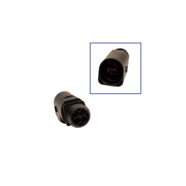Reparatursatz Stecker 4 polig 4B0 973 812 Steckergehäuse für VW Audi Seat Skoda