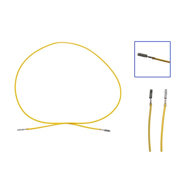 Reparaturleitung, Reparaturkabel, Einzelleitung MCP small selektiv vergoldet 1.0 wie 000 979 150 EA