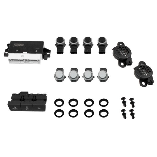KUFATEC Komplettset APS+ plus (optische Anzeige) Front und Heck für Seat Ateca KH7