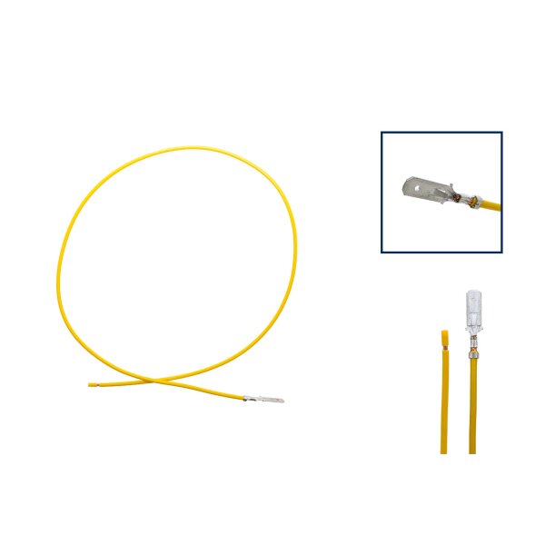 Reparaturleitung, Reparaturkabel, Einzelleitung Flachstecker 6.3 wie  000 979 203 E