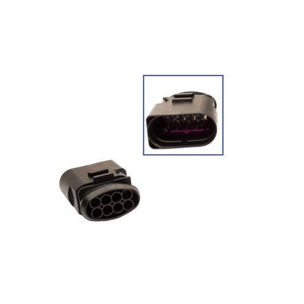 Reparatursatz Stecker 8 polig 8D0 973 834 Steckergehäuse für VW Audi Seat Skoda