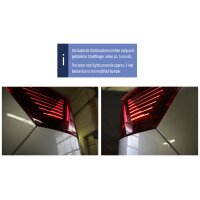 KUFATEC Komplettset Facelift LED-Heckleuchten für VW Passat B8