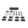 KUFATEC Komplettset APS+ plus (optische Anzeige) Front & Heck für Audi A4 8W