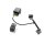 KUFATEC Komplettset Active Sound inkl. Sound Booster, Sound-Aktuator Mini für Tesla S P90D