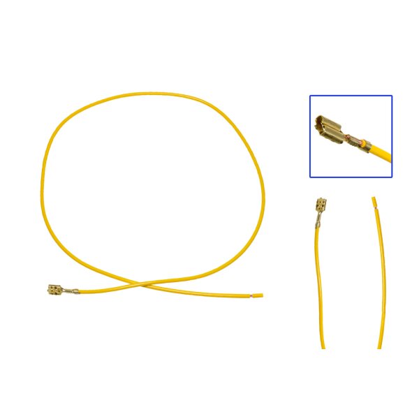 Reparaturleitung, Reparaturkabel, Einzelleitung FASTIN-FASTON 2.5 600mm wie 000 979 204 E