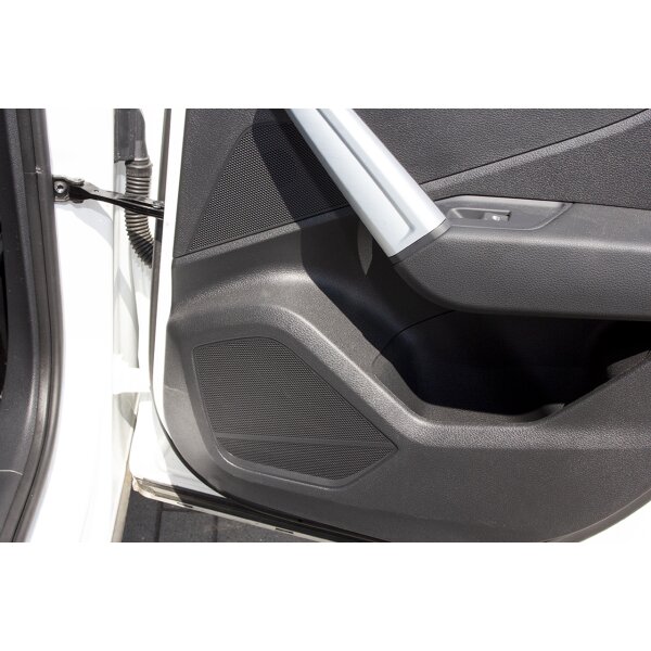 KUFATEC Komplettset Lautsprecher aktiv Soundsystem für Audi Q2 GA