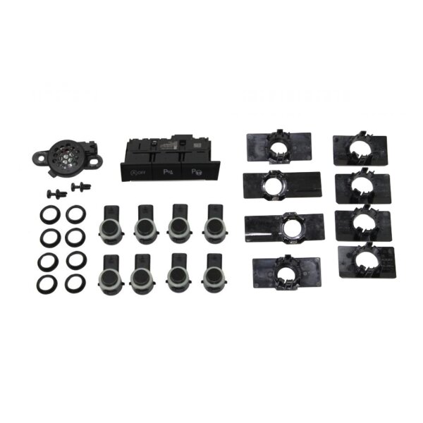 KUFATEC Komplettset Park Pilot Front & Heck inkl. OPS für VW T6.1 SH