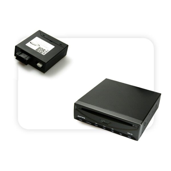 KUFATEC DVD Player + Multimedia Adapter LWL ohne Steuerung RNS 850