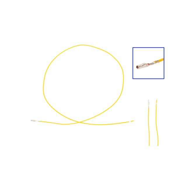 Reparaturleitung, Reparaturkabel, Einzelleitung H9 Buchse MLK 1,2 wie 000 979 034 E