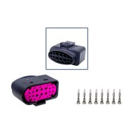 Reparatursatz Stecker 14 polig Buchsengehäuse VW 1J0 973 737 für VW Audi Seat Skoda