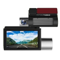 AMPIRE 4G-LTE-Dashcam DC7-PLUS mit Touchscreen, 2K Front,...
