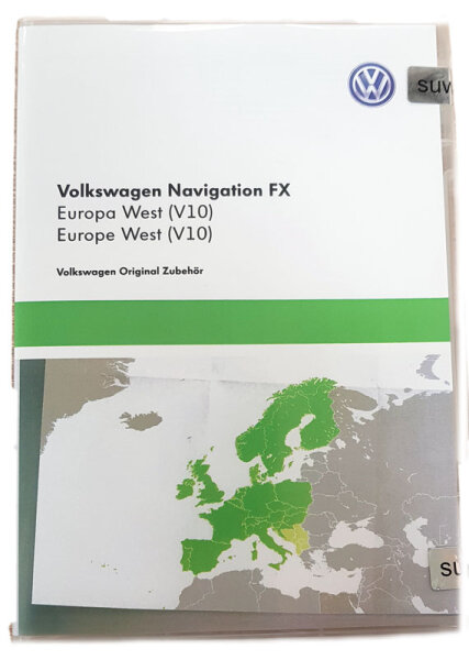 VW Skoda Seat Navigation Europa FX V10 West 2018 RNS310 3C8051884DD