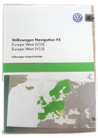 VW Skoda Seat Navigation Europa FX V10 West 2018 RNS310...