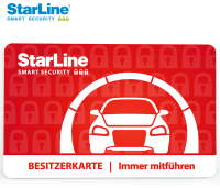 STARLINE CAN-Bus Alarmsystem mit WFS, TAG (2x), [inkl. Montage]