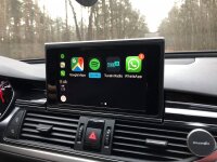 Smartphone-Integration Audi MMI, MIB2, RMC Apple CarPlay