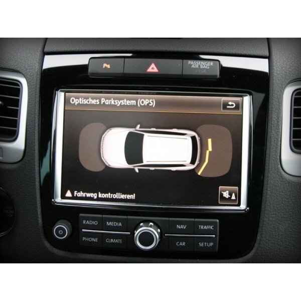 KUFATEC Komplettset Park Pilot Front + Heck inkl. OPS für VW Touareg 7P