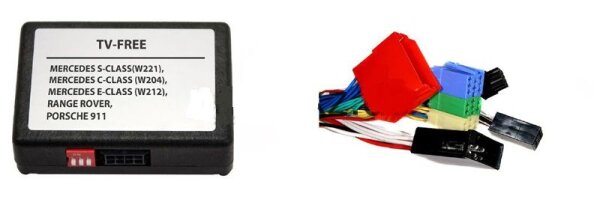 Video Interface für Rückfahrkamera für PORSCHE mit PCM 2.1 Navig. zum Freischalten des Kamerabilds