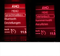 VW CAN Bus Adapter für Bluetooth an roter MFA...